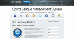 Desktop Screenshot of diysports.com